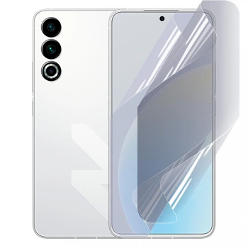 Плёнка гидрогелевая для Meizu 20 Classic глянцевая противоударная на прозрачная