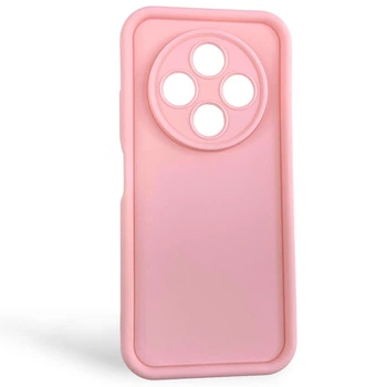 Чехол силиконовый Soft Touch для Tecno Spark 30C (KL5n) розовый (Полная защита камеры)