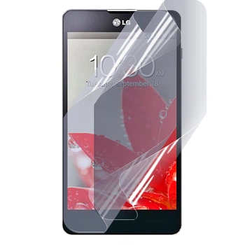 Плёнка гидрогелевая для LG Optimus G E975 глянцевая противоударная на прозрачная