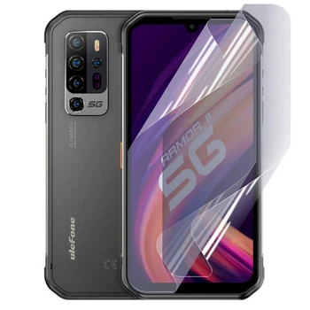 Плёнка гидрогелевая для Ulefone Armor 11 5G глянцевая противоударная на прозрачная