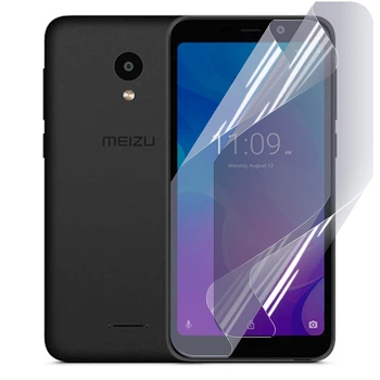 Плёнка гидрогелевая для Meizu C9 Pro МАТОВАЯ противоударная на прозрачная