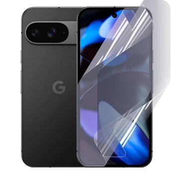 Плёнка гидрогелевая для Google Pixel 9A МАТОВАЯ противоударная на прозрачная