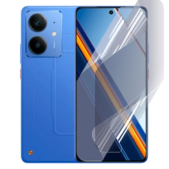 Плёнка гидрогелевая для Realme Neo 7 SE глянцевая противоударная прозрачная