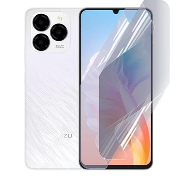 Плёнка гидрогелевая для Meizu Note 21 Pro глянцевая противоударная на прозрачная