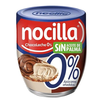 Паста шоколадно-молочная с фундуком 0% сахара NOCILLA 180г