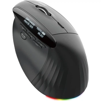 Мышь беспроводная Acer Smart Fit Vertical Wireless Black (HP.EXPBG.020)