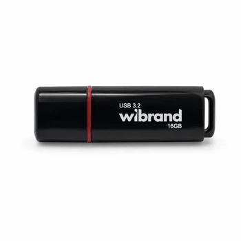 Флеш-накопичувач Wibrand USB 3.2 Gen1 Scarab 16GB Black