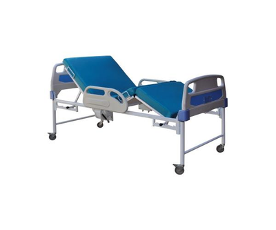 Ліжко медична КФ-4 люкс Блакитний