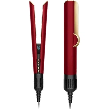 Фен-выпрямитель для волос 2в1 Airstrait HT-01 Velvet Red стайлер для сушки и выпрямления волос выпрямитель утюжок для укладки