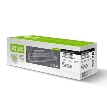 Картридж Brother TN2590XL, Black, DCP-L2600/L2622/L2640, HL-L2442/L2460, MFC-L2802/L2862/L2922, 3000 стор, ColorWay (CW-B2590MX)