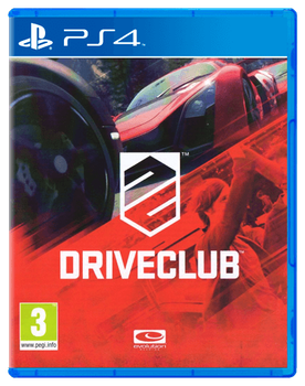 Игра Sony PlayStation 4 Driveclub Русские Субтитры Б/У