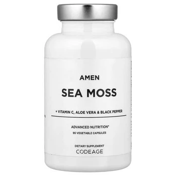 Растительный экстракт Codeage Amen Sea Moss+ 90 растительных капсул