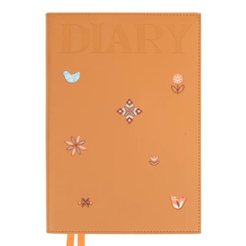 Щоденник діловий Leo Planner Amber А5 недатований м‘який теракотовий 320 сторінок (252771)