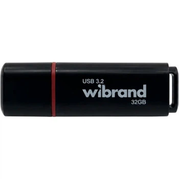 USB флеш накопитель Wibrand 32GB Scarab Black USB 3.2 (WI3.2/SC32P11B)