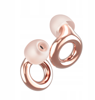 Беруши Loop Experience 2.0 Rose Gold, фильтры для ушей с понижением шума до 17 дБ, розовое золото