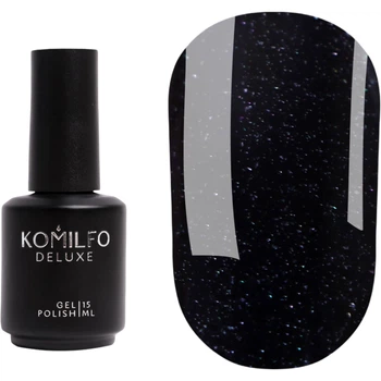 KOMILFO Glitter Top No Wipe Топ без липкого шару, 15 мл
