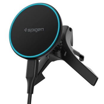 Бездротовий автомобільний зарядний пристрій Spigen MagFit Qi2/Ultra-Thin 15W/MagSafe/AirboostTM (ACP105) 5265664