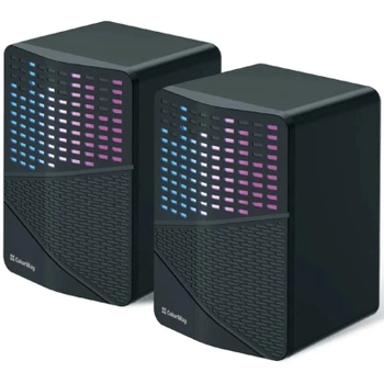 Акустическая система ColorWay SoundWave 2.0 RGB USB Black (CW-SPU06BK)