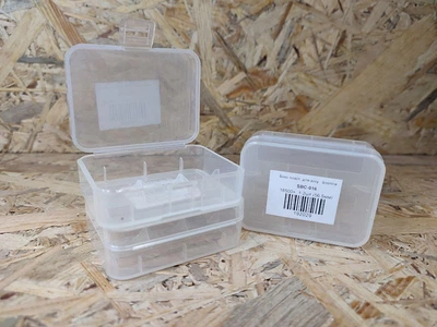 Бокс для акумуляторів Soshine SBC-016, 2 18500, прозорий