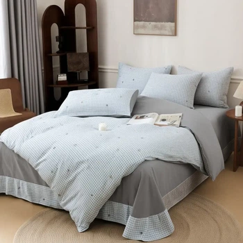 Постільна білизна Двоспальна Фланель Koloco 180×220 см