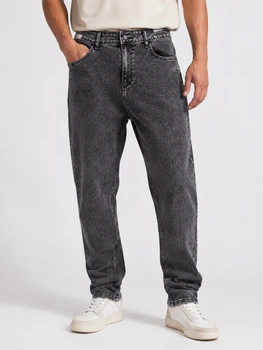 Мужские демисезонные джинсы Baggy серые (760) 28