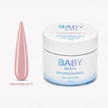 Жидкий гель Baby Moon Liquid Builder Gel для укрепления и моделирования ногтей, 15 мл № 11 ( 5905123011535 )