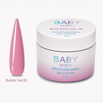 Моделирующий гель для ногтей Baby Moon Builder Gel, 15 мл № 06 ( 5905123011788 )
