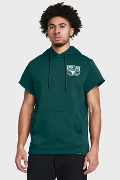 Чоловіче зелене худі Pjt Rck Q1 SS Icon Fleece HD Under Armour L 1383209-449
