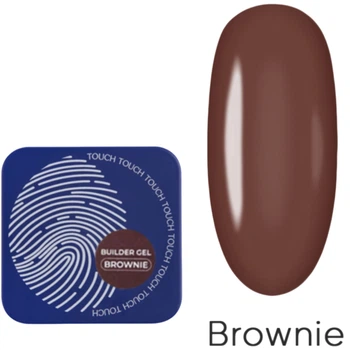 TOUCH Builder Gel Brownie Камуфлюючий будівельний гель, 10 мл