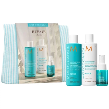 MOROCCANOIL Repair Набір для відновлення (шампунь 250 мл/кондиціонер 250 мл/не змивний крем 50 мл)