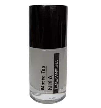 NIKA ZEMLYANIKINA Matte Top Топ для лаку, 10 мл