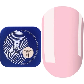 TOUCH Builder gel Crema №08 Моделюючий гель, 30 мл