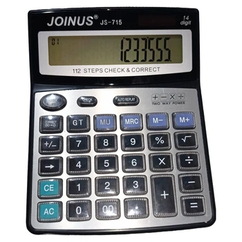 Калькулятор настольный Joinus JS-715 14 разрядный офисный двойное питание