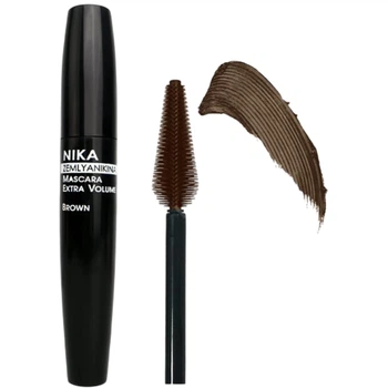 NIKA ZEMLYANIKINA Extra Volume Brown Туш для вій, 13 мл