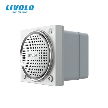 Встраиваемая Bluetooth-колонка LIVOLO с TWS (стерео), серая, модуль без рамки
