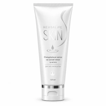 Очищувальна маска на основі глини та м’яти Herbalife SKIN