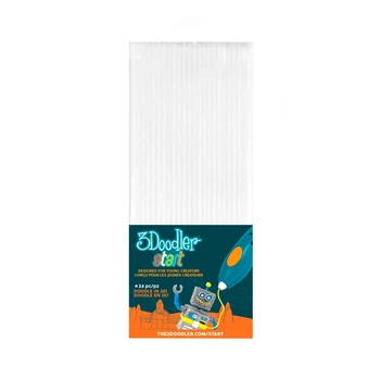 Набор стержней 3Doodler Start полимерные 15 см белый