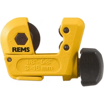 Труборез роликовый Rems RAS Cu-INOX 3-16 мм, со сменным лезвием (113200)
