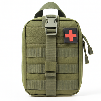 Аптечка тактическая (20х15х8 см) на системе Molle A87 Олива