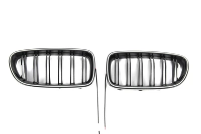Ноздри M-Look LED (чёрный глянец) для BMW 5 серия F10/F11 2010–2016 гг