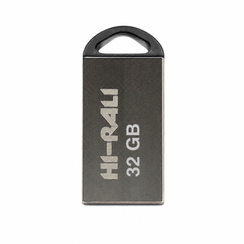 Флешка USB 32GB Hi-Rali Mini Fit серебро