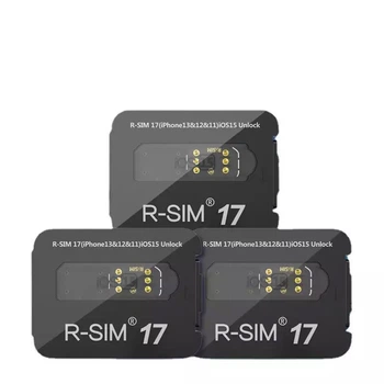 Чип для SIM-карты Rsim 17 для iPhone 13 12promax 12 mini 11 promax 6S 7 8 X XS XR 11 4G 5G IOS15