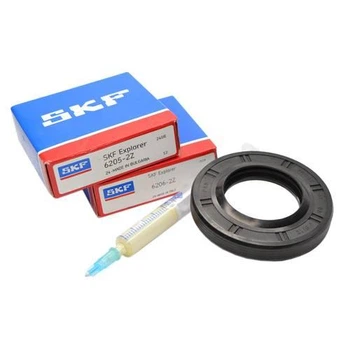 Комплект підшипників SKF 6206+6205, сальник 37*66*9,5/12 для пральних машин LG