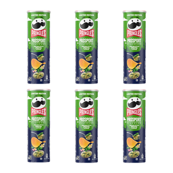 Набор Чипсы 6шт Pringles Passport Flavours Italian Style Pesto 165g