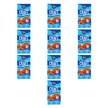 Набор Гренки 10шт Flint Craft Double Wave со Вкусом Домашний Чеснок 70g