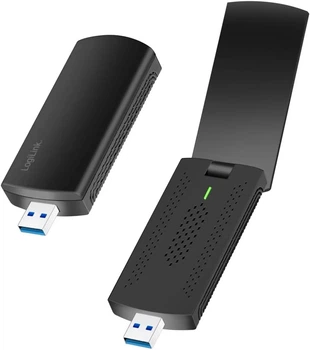 Мережевий адаптер LogiLink WL0251 Чорний (102245345) - Уцінка