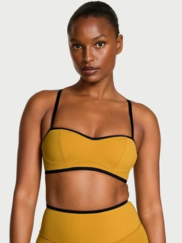 Спортивний топ для фітнесу жіночий Victoria's Secret 944272840 XL Жовтий (1162117636)