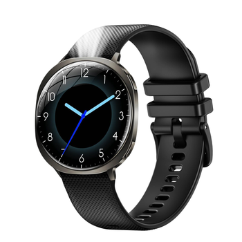 Cмарт-годинник M301 Black (дзвінки, пульсоксиметр, ліхтарик) AMOLED екран