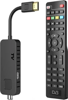 Декодер Dcolor DVB-S2 TV Stick U3mini USB 2.0 з HDMI та пультом чорний