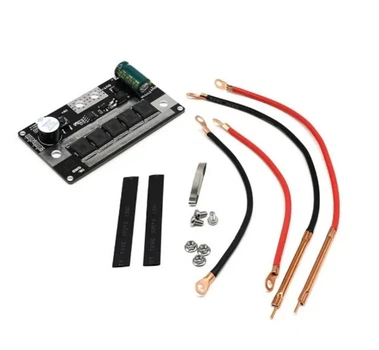Комплект для сборки аппарата точечной сварки 12В DIY (контроллер, кабели, электроды)